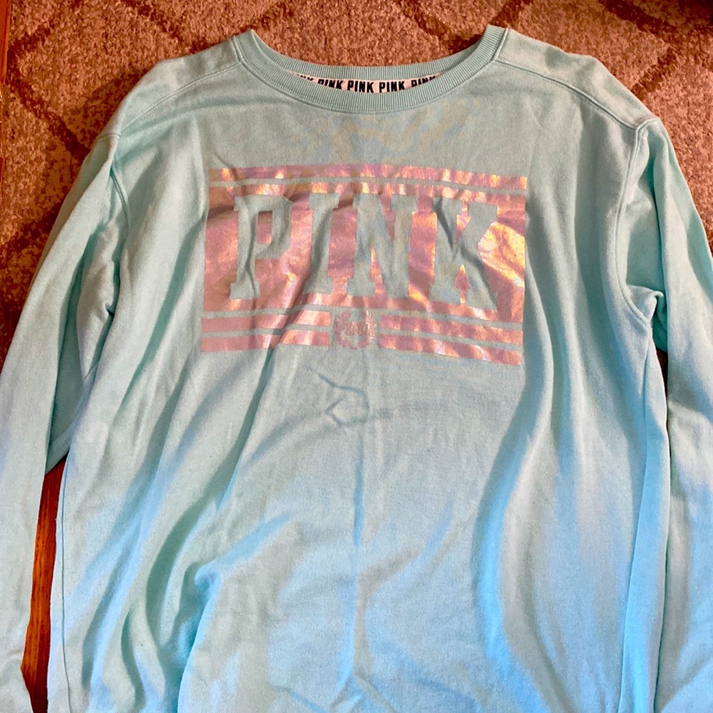 Fleece crew neck by Pink